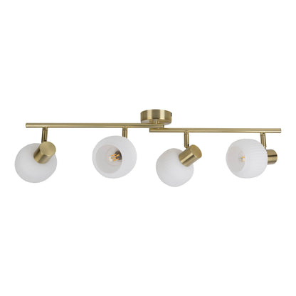 4er Spot Wand-/Deckenleuchte "LEARTA" L: 70cm