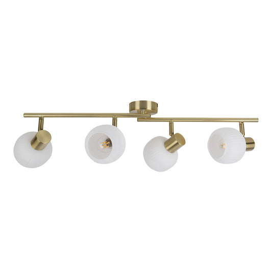4er Spot Wand-/Deckenleuchte "LEARTA" L: 70cm