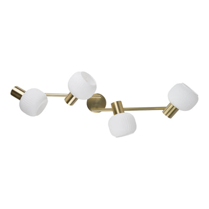 4er Spot Wand-/Deckenleuchte "LEARTA" L: 70cm