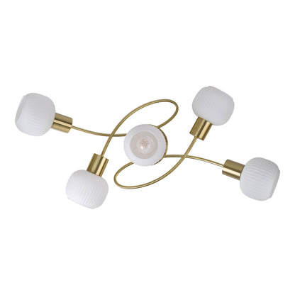 5er Spot Deckenleuchte "LEARTA" L: 63cm