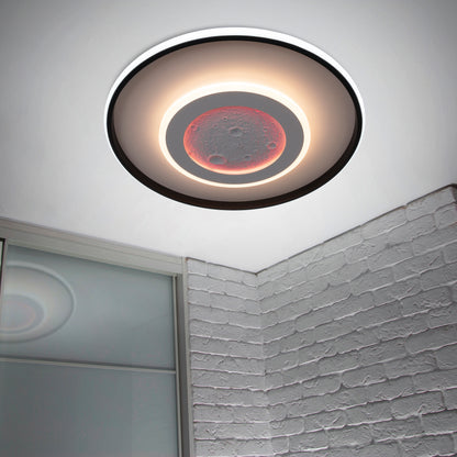 LED / CCT / RGB Deckenleuchte "LIVANA" Ø: 70cm