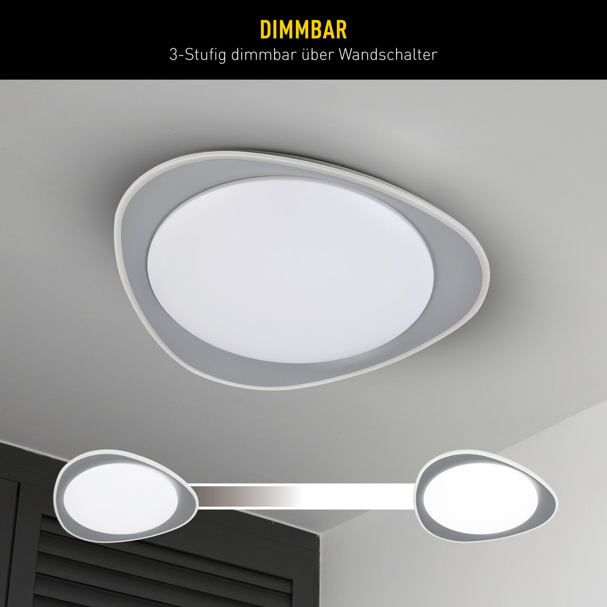 LED Deckenleuchte "TOKIO" Ø: 45,5cm