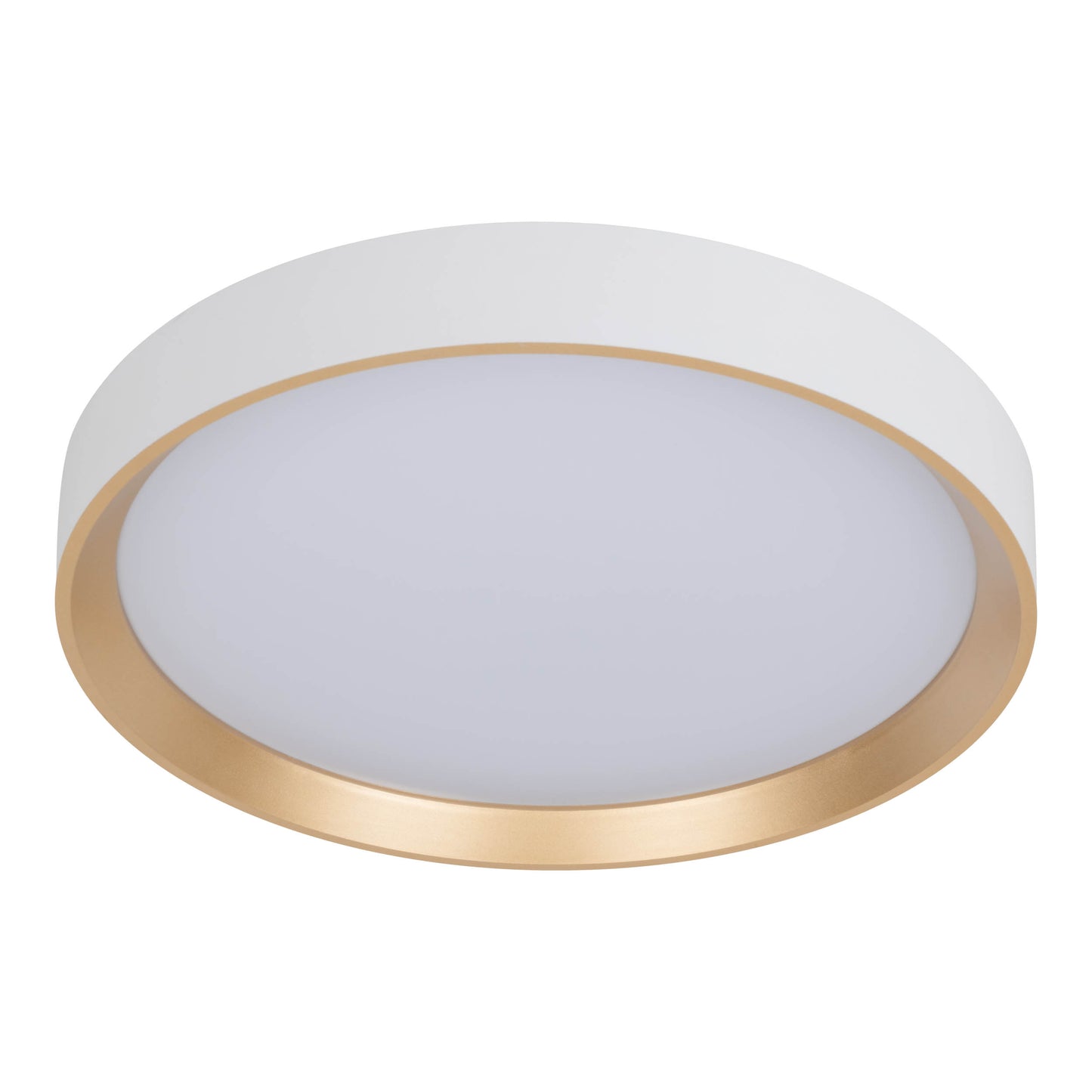 LED Deckenleuchte "RIO" Ø: 38,3cm weiß/gold