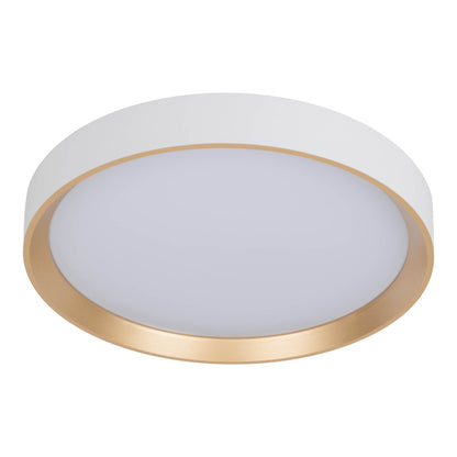 LED Deckenleuchte "RIO" Ø: 38,3cm weiß/gold
