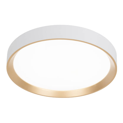 LED Deckenleuchte "RIO" Ø: 38,3cm weiß/gold