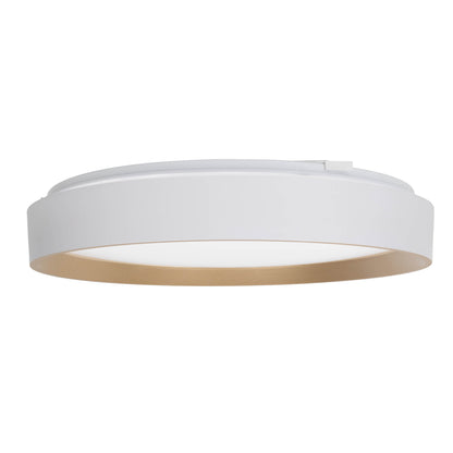 LED Deckenleuchte "RIO" Ø: 38,3cm weiß/gold