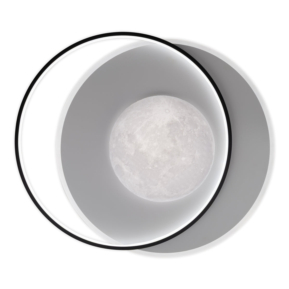 LED / CCT Deckenleuchte "MOONSHINE" L: 58cm