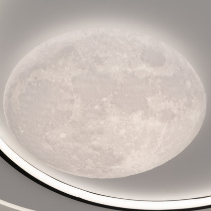 LED / CCT Deckenleuchte "MOONSHINE" L: 58cm