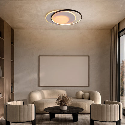 LED / CCT Deckenleuchte "MOONSHINE" L: 58cm