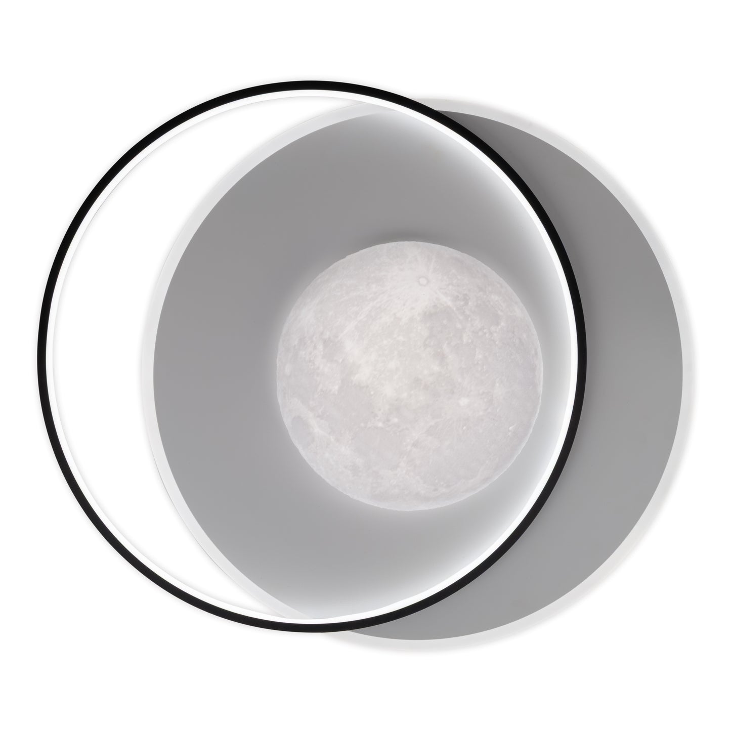 LED / CCT Deckenleuchte "MOONSHINE" L: 46cm