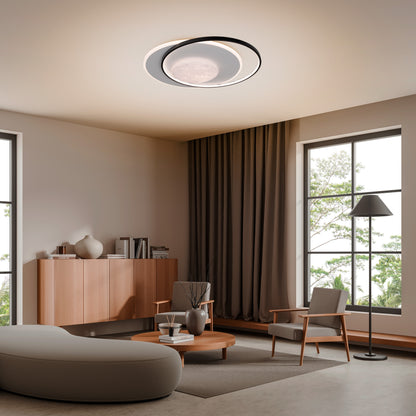 LED / CCT Deckenleuchte "MOONSHINE" L: 46cm