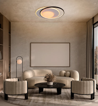 LED / CCT Deckenleuchte "MOONSHINE" L: 46cm