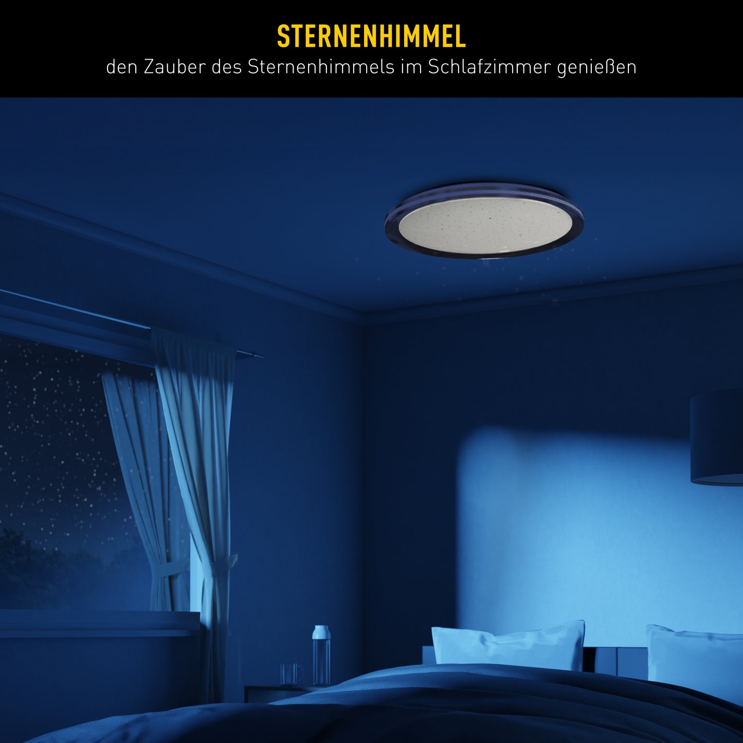 LED / CCT Deckenleuchte "LIEBENZELL" Ø: 50cm