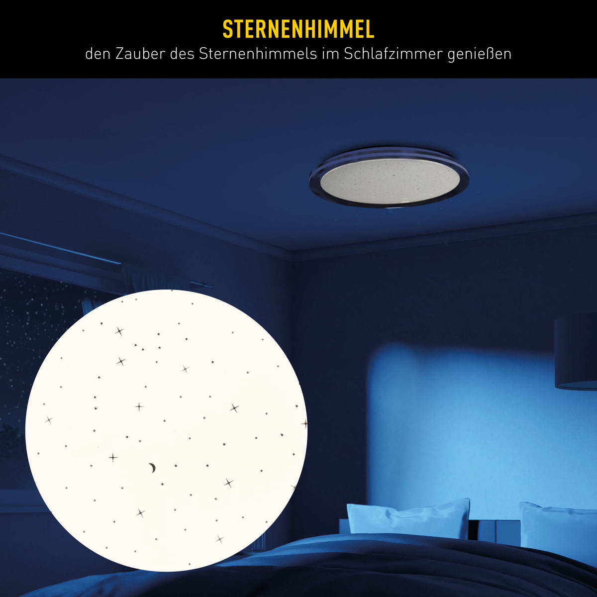 LED / CCT Deckenleuchte "LIEBENZELL" Ø: 50cm