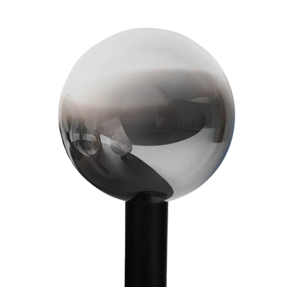 9er LED Deckenleuchte "SINGAPUR" Ø: 45cm schwarz