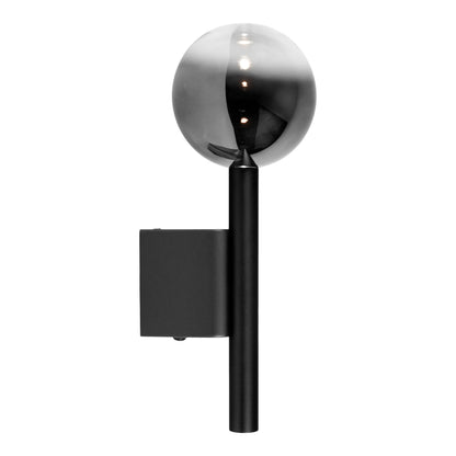 LED Wandleuchte "SINGAPUR" H: 34cm schwarz
