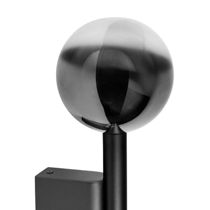 LED Wandleuchte "SINGAPUR" H: 34cm schwarz