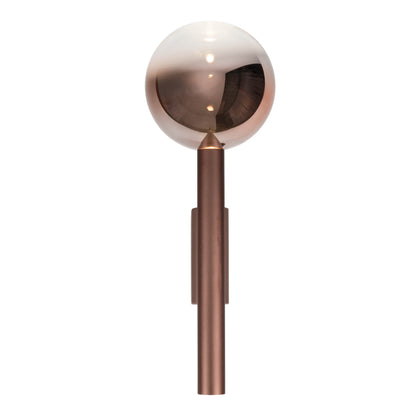 LED Wandleuchte "SINGAPUR" H: 34cm kupfer