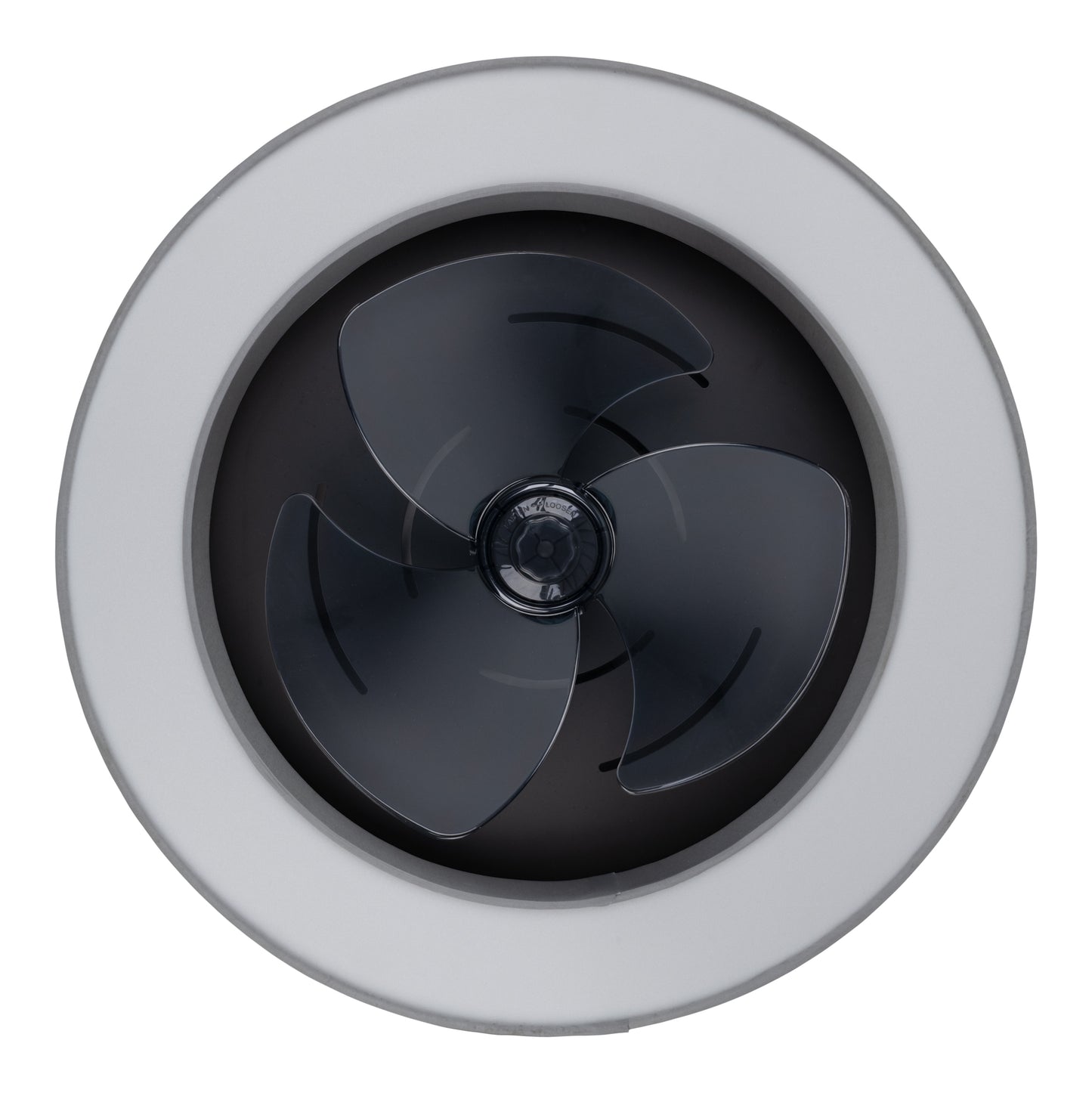 LED / CCT Deckenleuchte "VALENTO" inkl. Ventilator Ø: 51cm grau