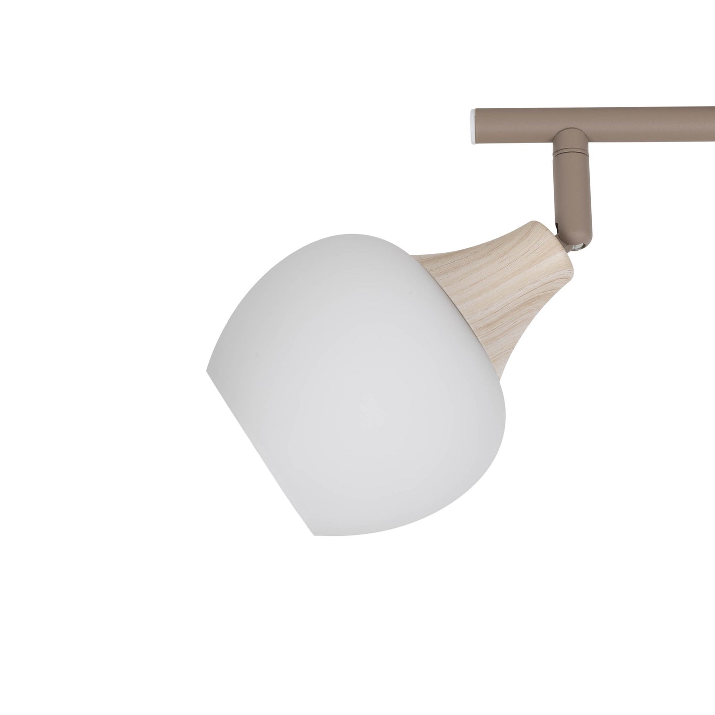 2er Deckenleuchte "MONACO" L: 28cm beige