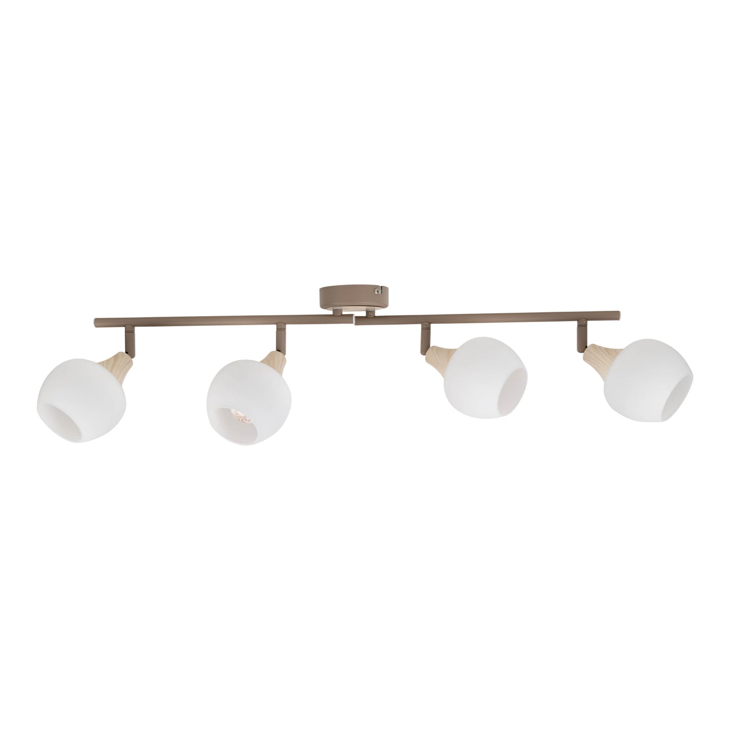 4er Deckenleuchte "MONACO" L: 70cm beige