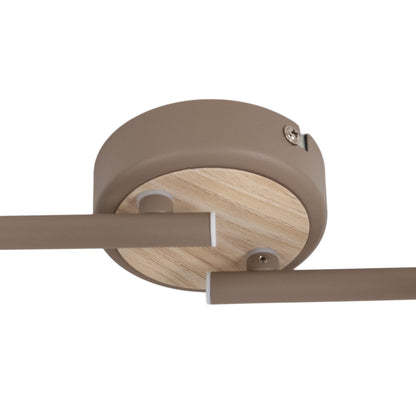 4er Deckenleuchte "MONACO" L: 70cm beige