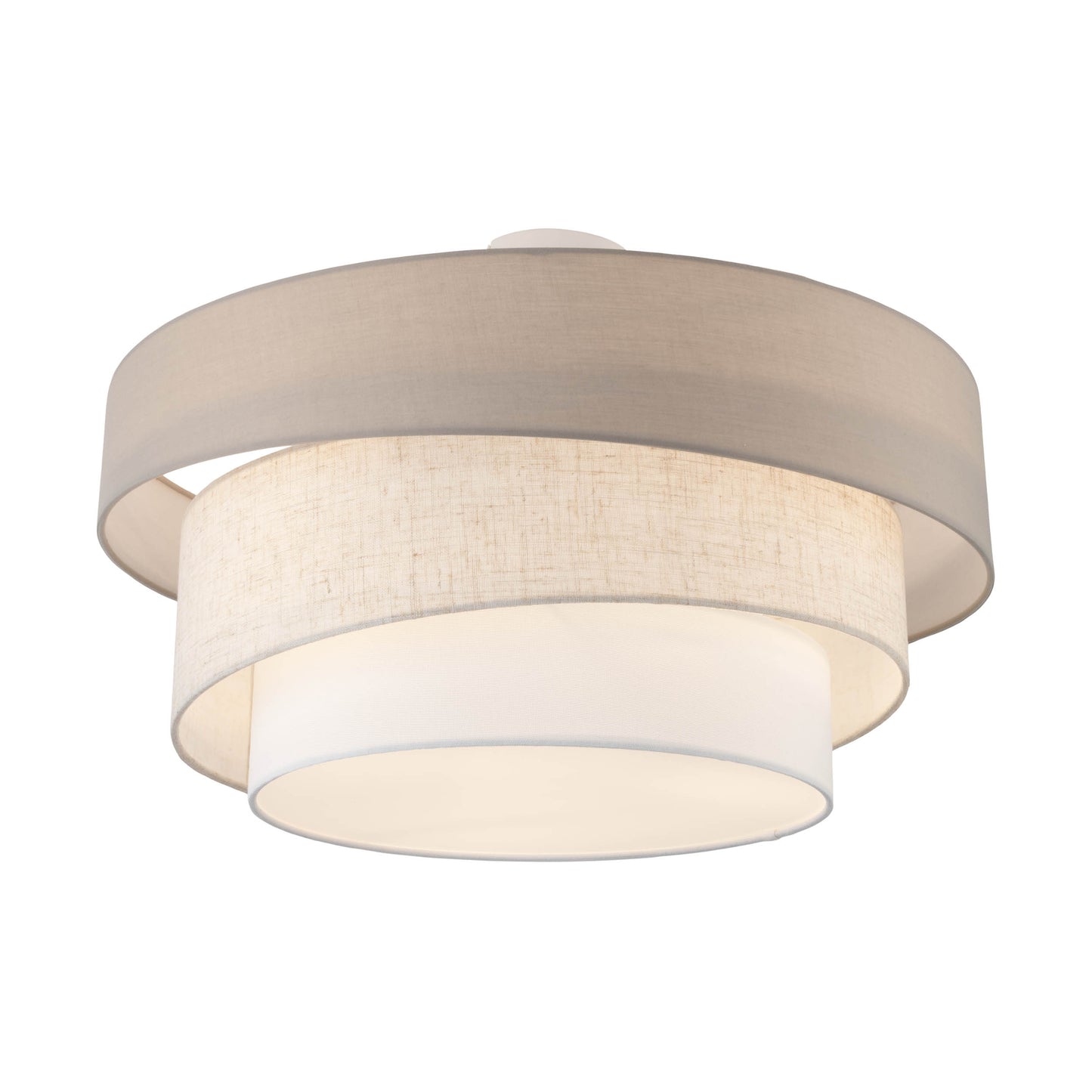 Deckenleuchte "FABRION" Ø: 56cm beige
