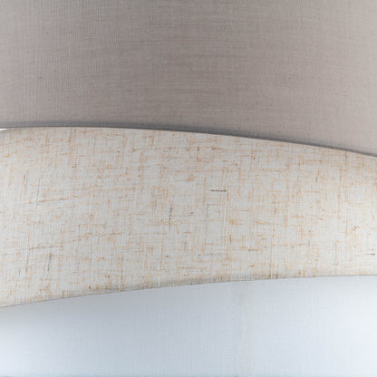Deckenleuchte "FABRION" Ø: 56cm beige