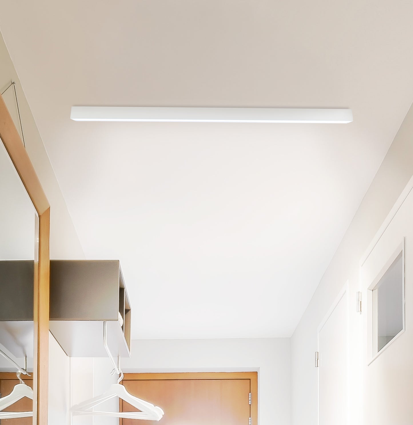 LED / CCT Deckenleuchte "TUBELIS" L: 101cm weiß