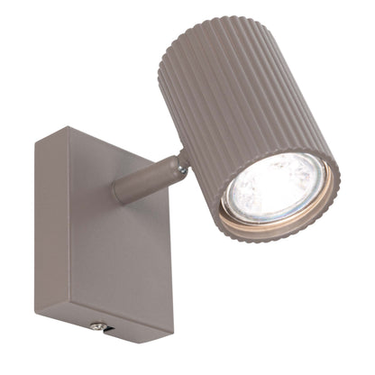 1er Spot Wand-/Deckenleuchte "TINNIS" L: 13cm sand