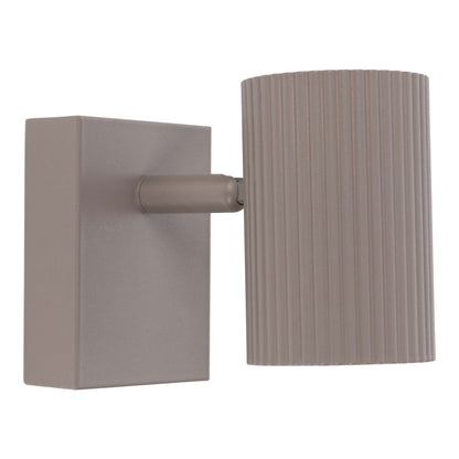 1er Spot Wand-/Deckenleuchte "TINNIS" L: 13cm sand