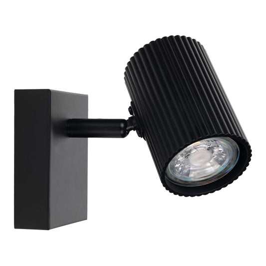 1er Spot Wand-/Deckenleuchte "TINNIS" L: 13cm schwarz