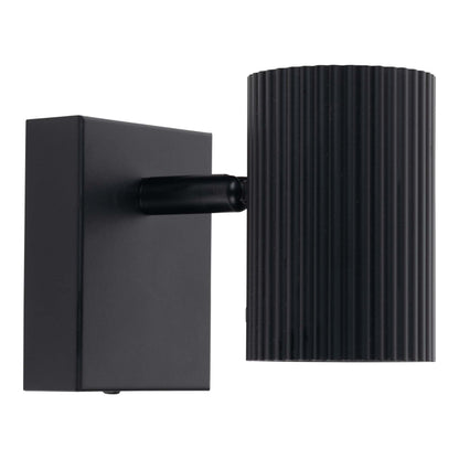 1er Spot Wand-/Deckenleuchte "TINNIS" L: 13cm schwarz