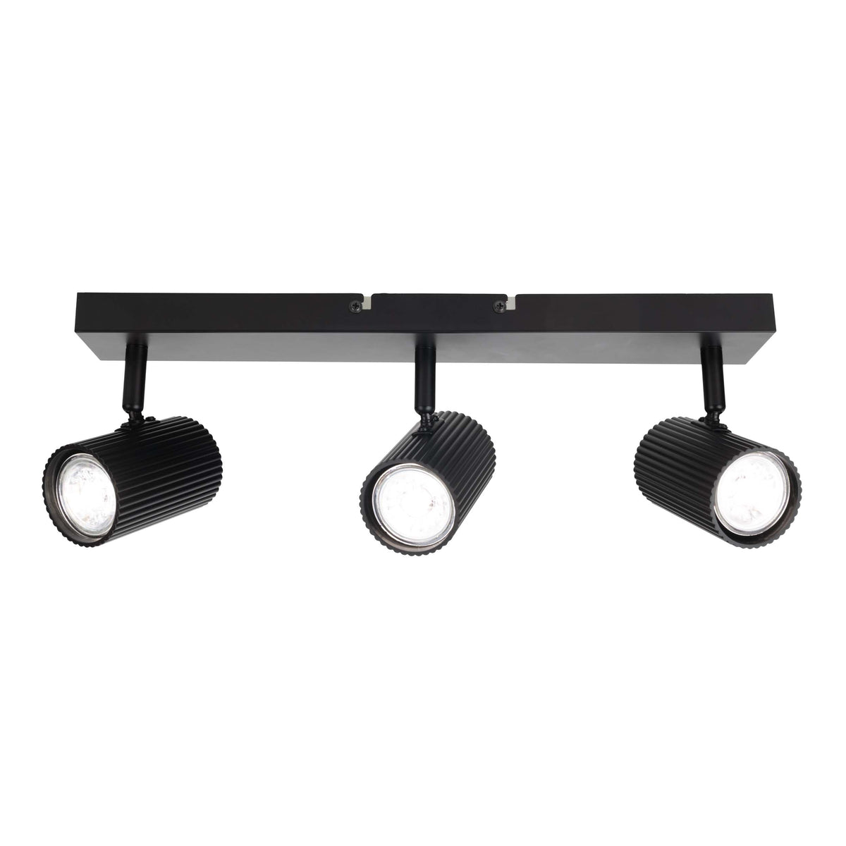 3er Spot-/Deckenleuchte "TINNIS" L: 41cm schwarz