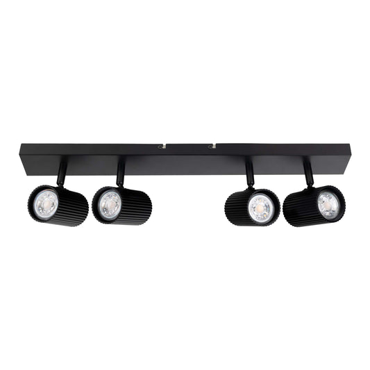 4er Spot-/Deckenleuchte "TINNIS" L: 56cm schwarz