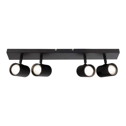 4er Spot-/Deckenleuchte "TINNIS" L: 56cm schwarz