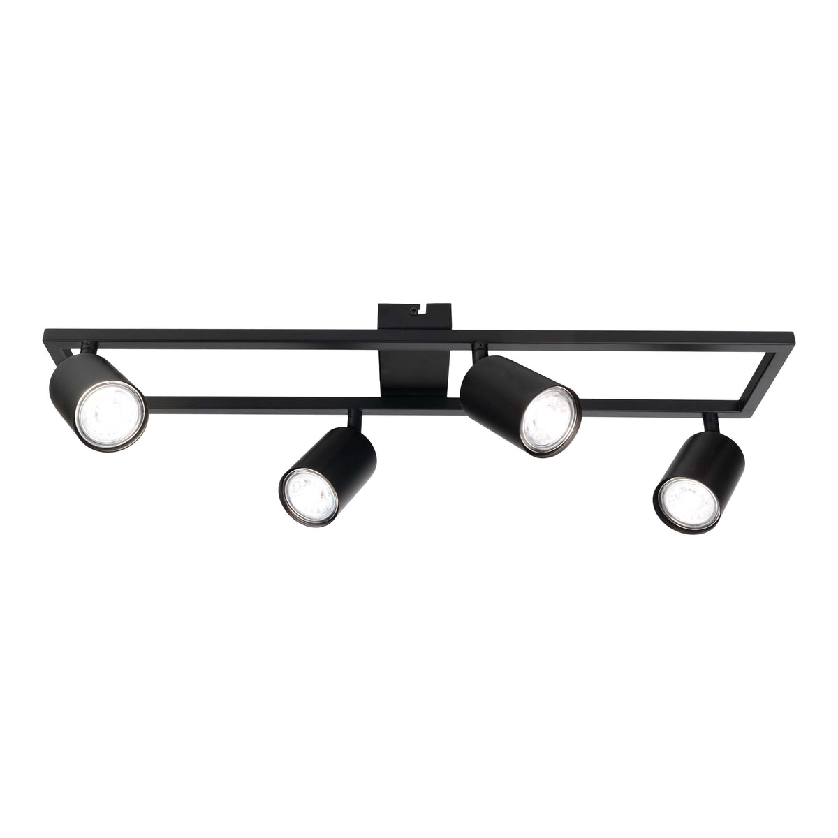 4er Spot-/Deckenleuchte "TINNIS" L: 60cm schwarz