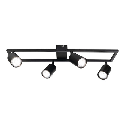 4er Spot-/Deckenleuchte "TINNIS" L: 60cm schwarz
