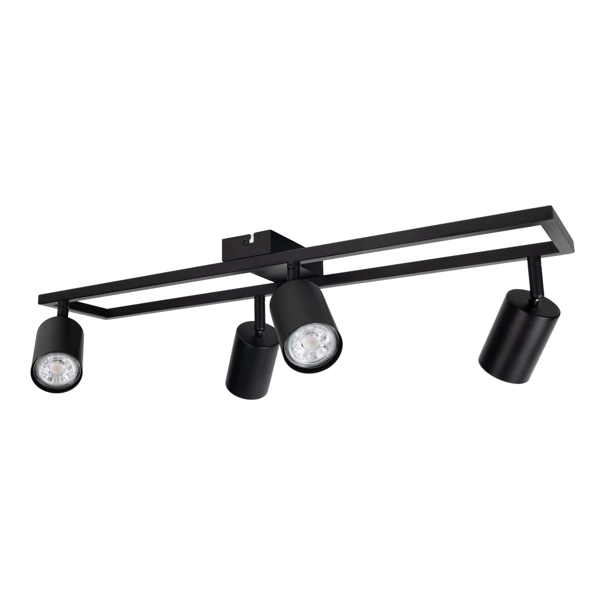 4er Spot-/Deckenleuchte "TINNIS" L: 60cm schwarz