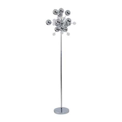 Stehleuchte "EXPLOSION" H: 169cm chrom