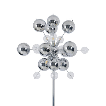 Stehleuchte "EXPLOSION" H: 169cm chrom