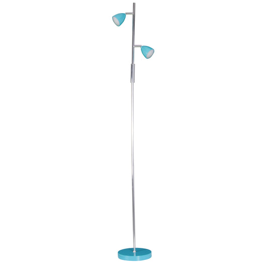 2er LED-Stehleuchte "AARON"