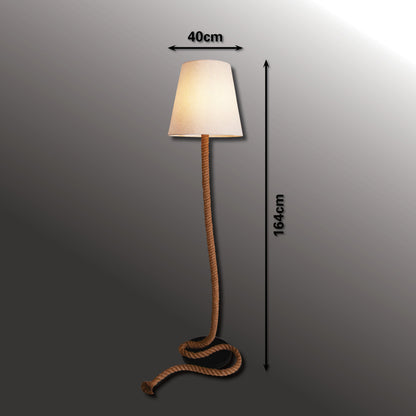 Stehleuchte "ROPE" H: 165cm