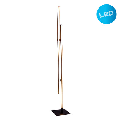 LED Stehleuchte "ONDA" H: 130cm