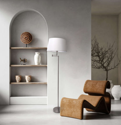 Stehleuchte "BOLOGNA" H:158cm beige