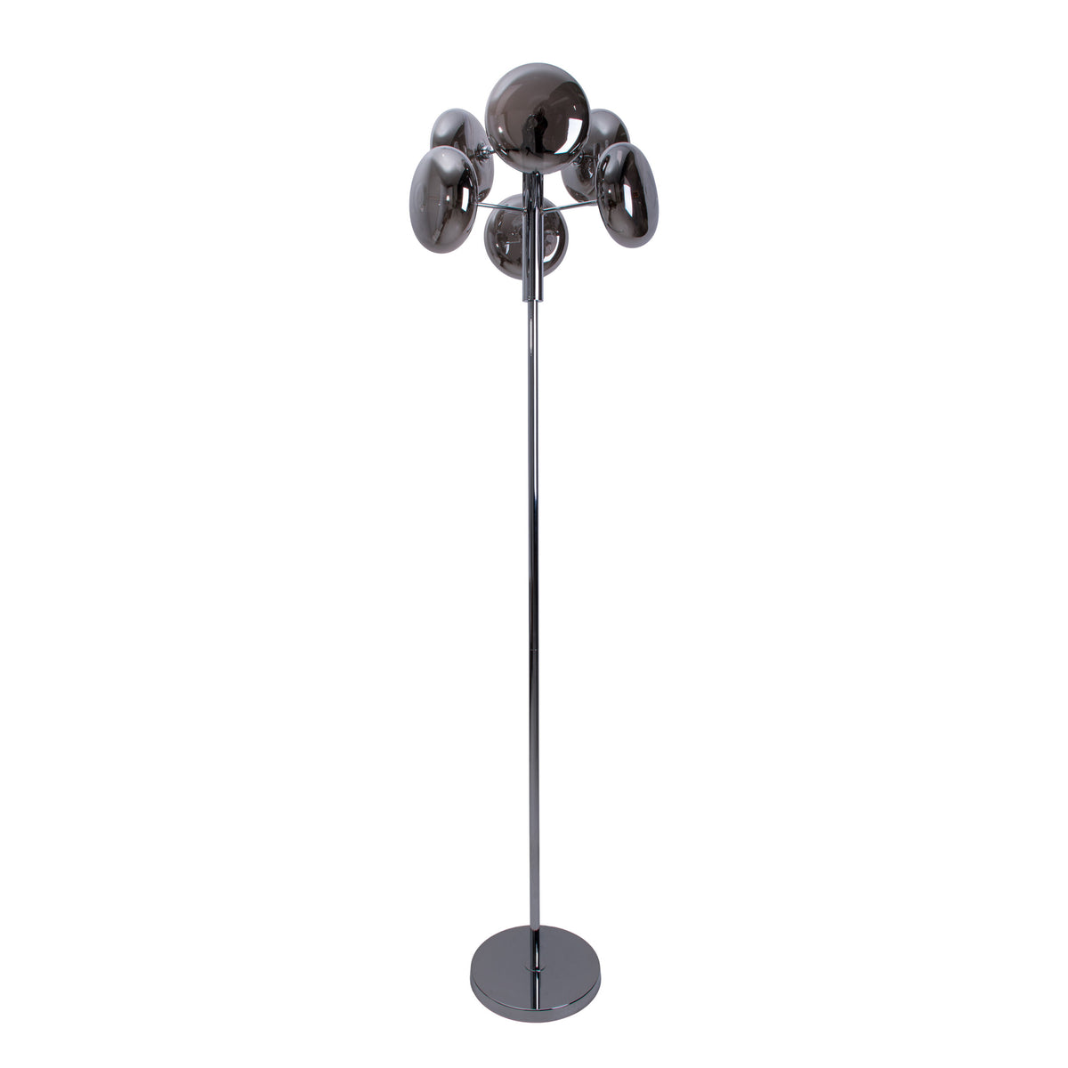 Stehleuchte "ORION" H: 165cm smoky