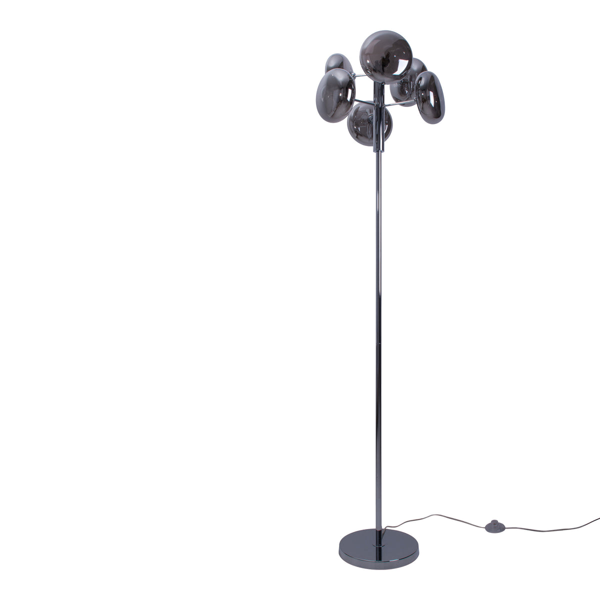 Stehleuchte "ORION" H: 165cm smoky