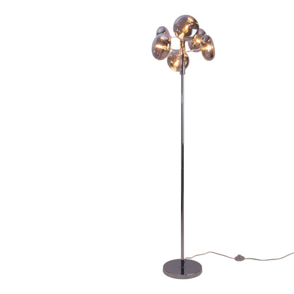 Stehleuchte "ORION" H: 165cm smoky
