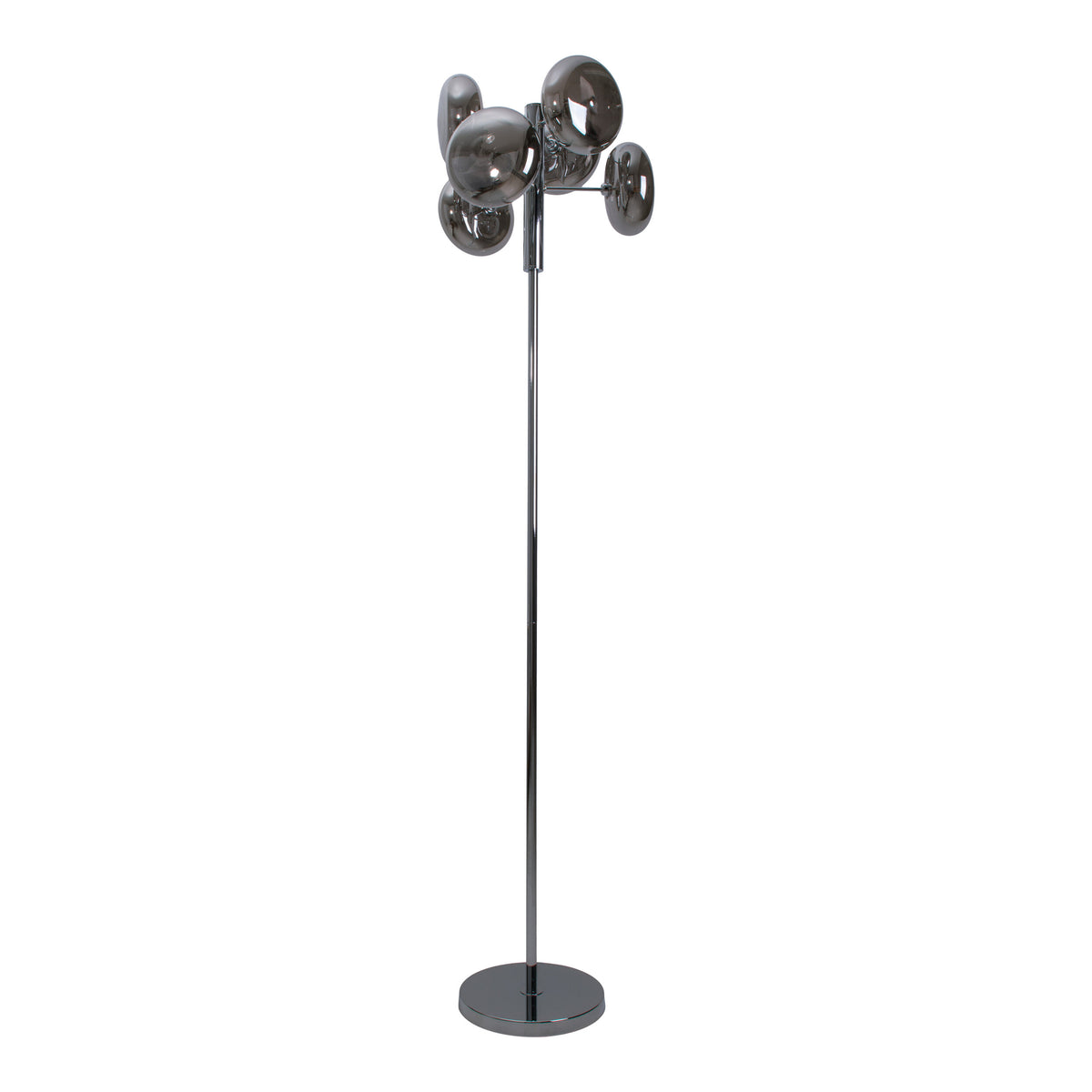 Stehleuchte "ORION" H: 165cm smoky