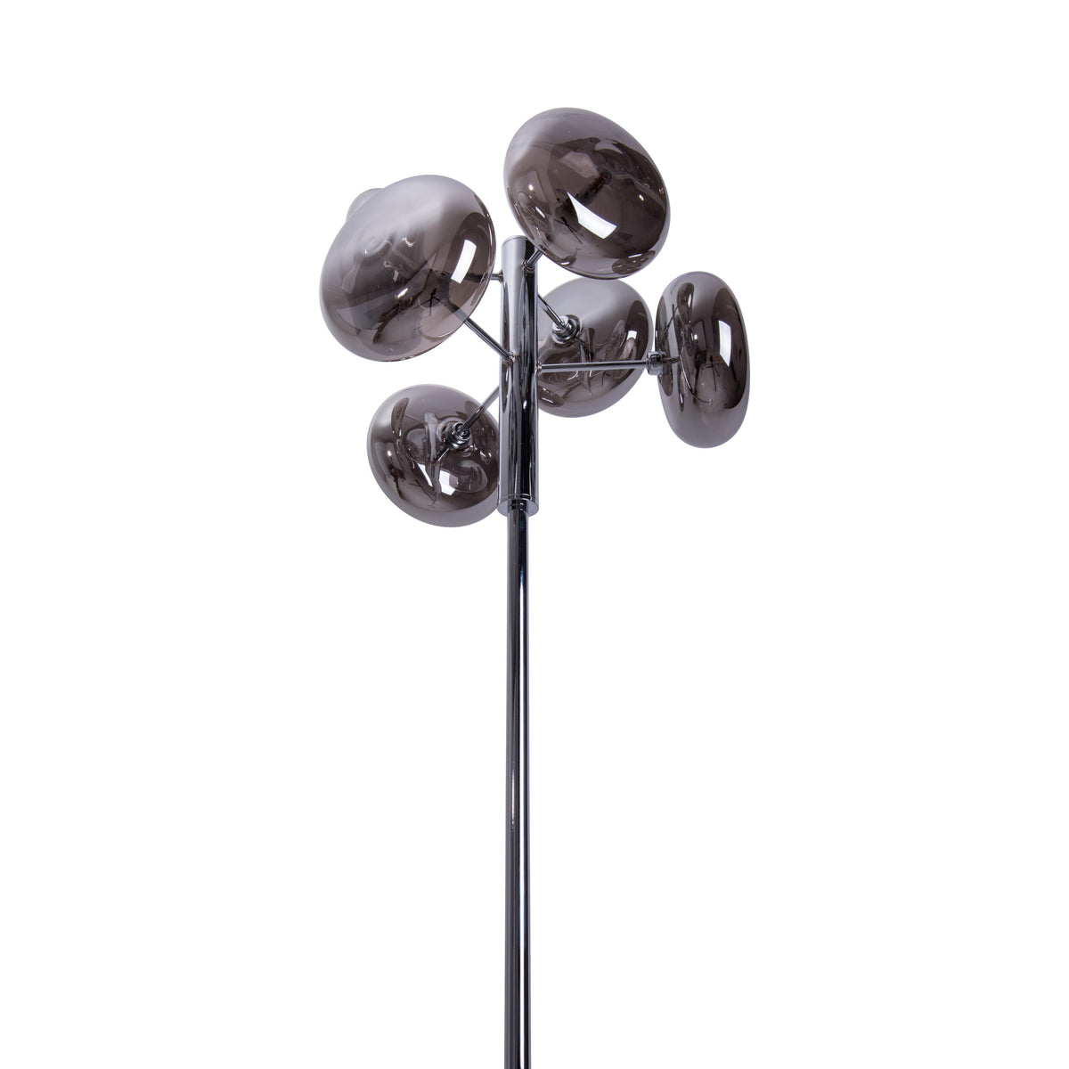 Stehleuchte "ORION" H: 165cm smoky